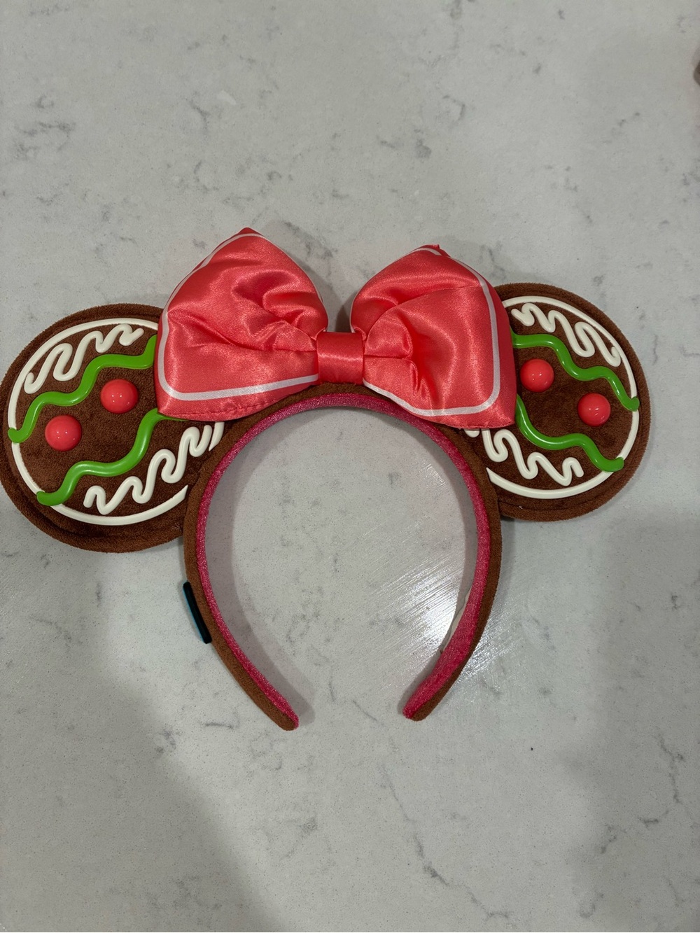 Disney Eats Minnie Mouse Gingerbread Ear Headband 🤎🎄